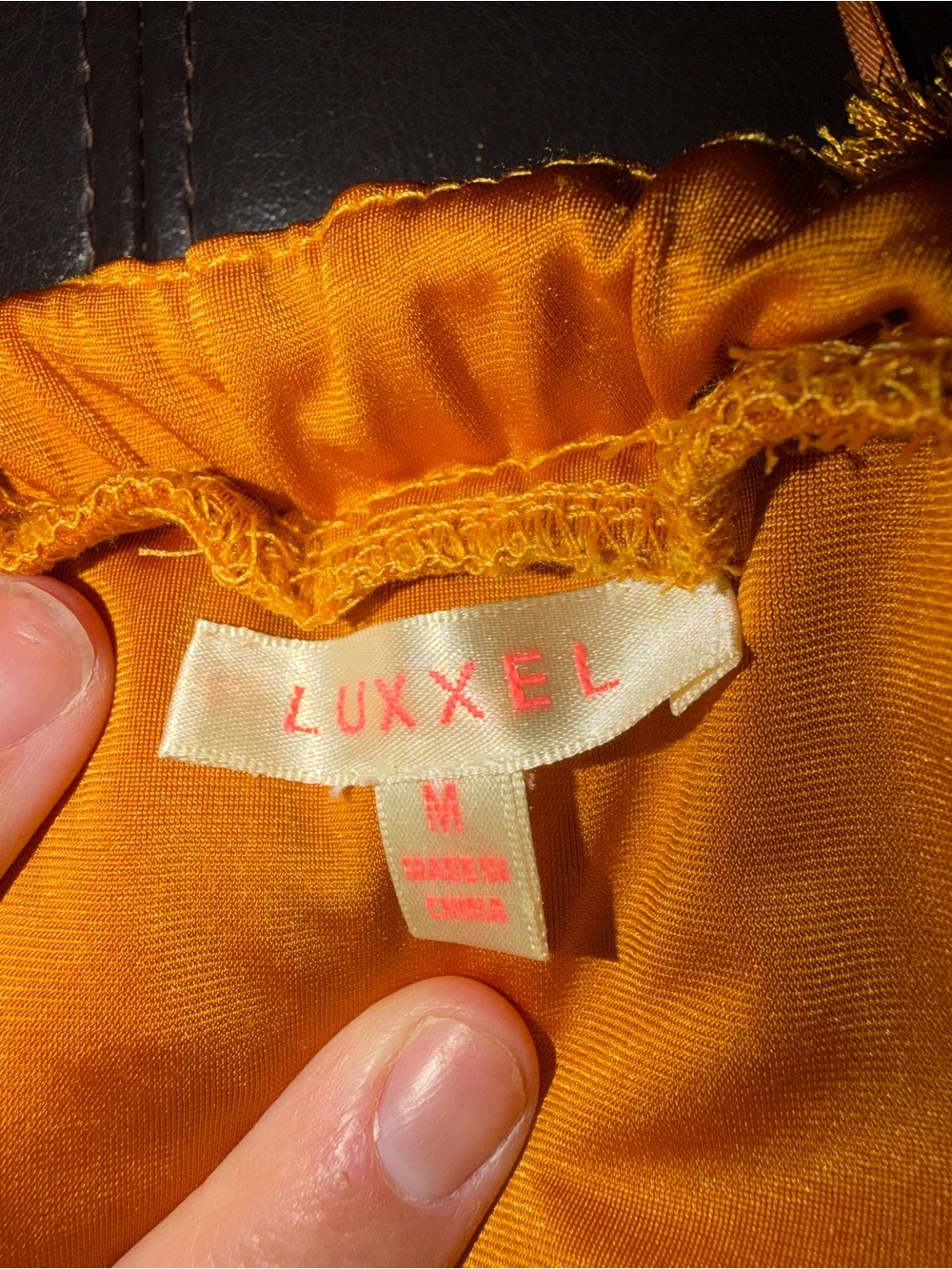 Luxxel Mustard Yellow Cutout Maxi Dress with Ring Detail MEDIUM - Picture 8 of 8